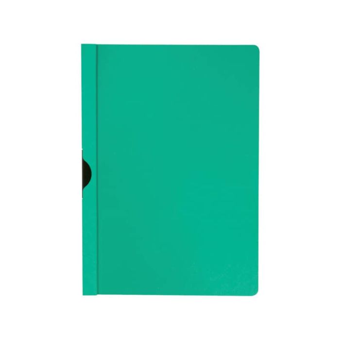 Cartellina con clip Q-Connect PVC 22x30,7 cm verde KF00464 main product photo