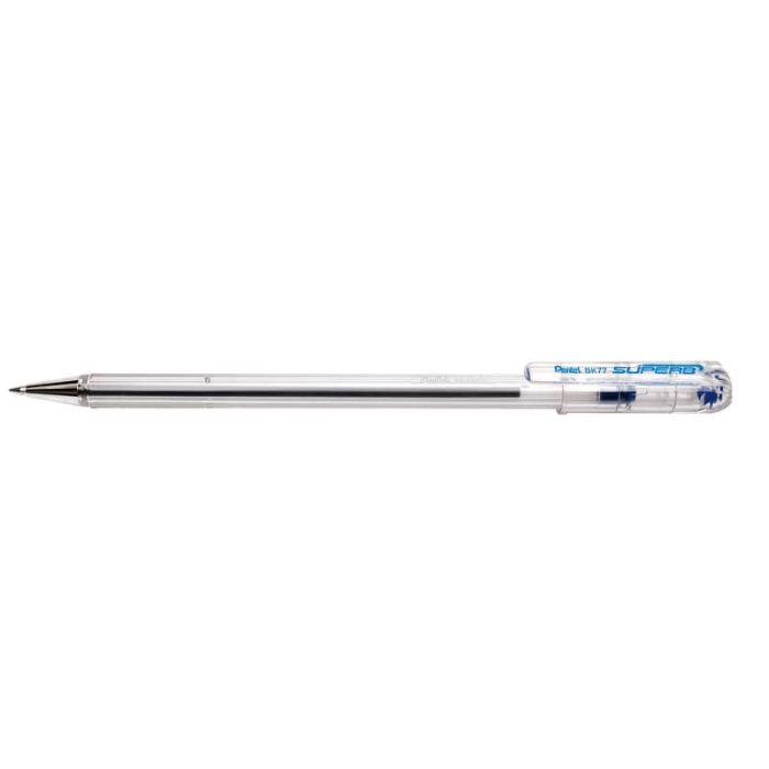 Penna a sfera con cappuccio Pentel Superb 0,7 mm blu BK77-C main product photo