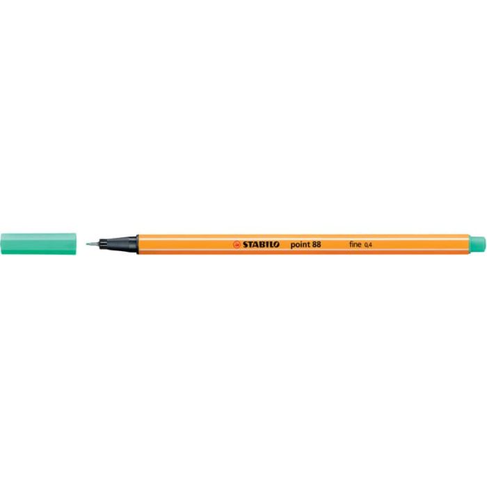 Fineliner Stabilo Point 88 0,4 mm verde ghiaccio - 88/13 main product photo