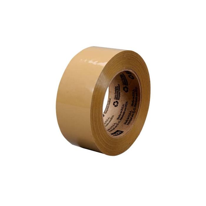 Nastro da imballo Scotch adesivo a caldo 50 mm x 66 m avana conf. 6 pz. - 371 main product photo