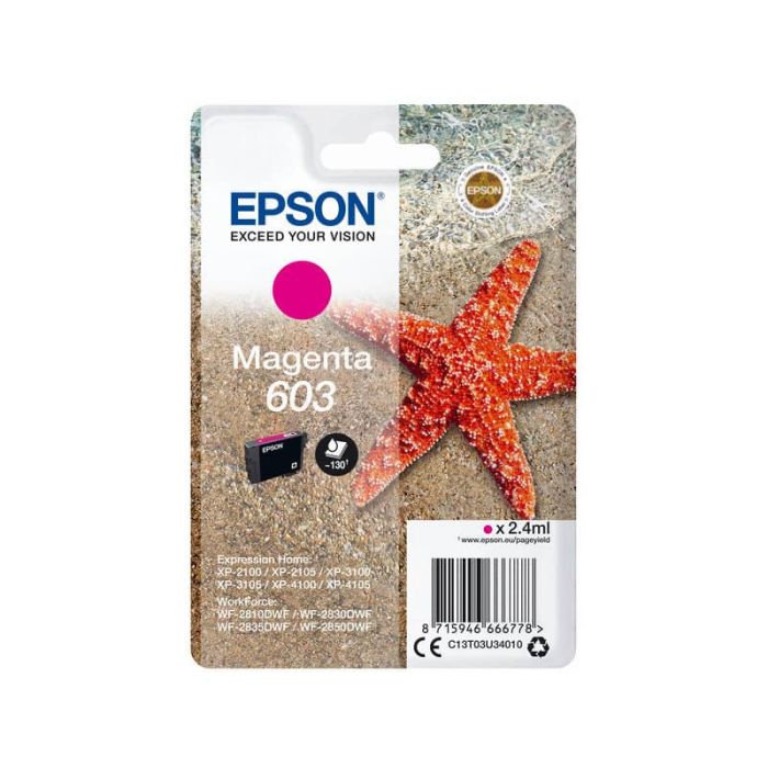 Cartuccia Epson Magenta C13T03U34010 main product photo