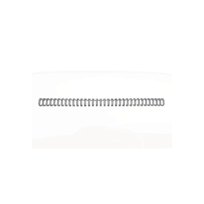 Spirali metalliche a 34 anelli GBC Wirebind 9 mm a4 nero conf da 100 spirali - RG810610 main product photo