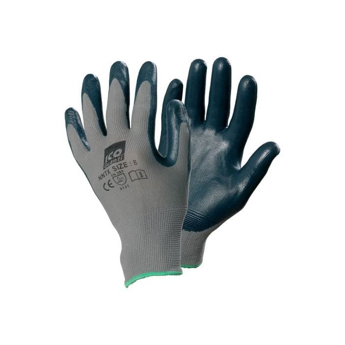 Guanti riusabili Icoguanti in nylon/nitrile L blu NNTXLARGE main product photo