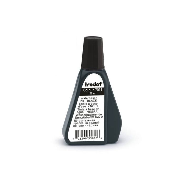 Inchiostro per timbri 7011 TRODAT 28 ml nero 55886 main product photo