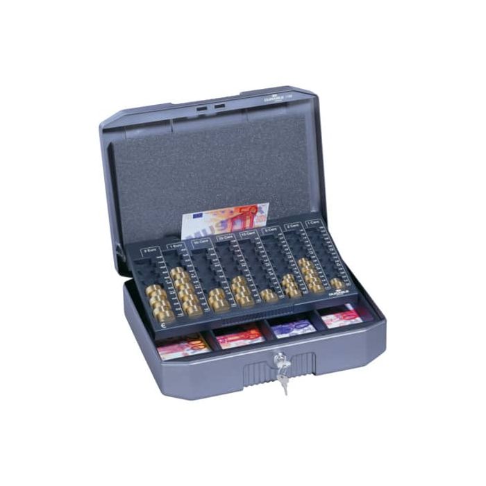 Cassetta portavalori DURABLE €UROBOXX metallo antracite/grigio 178257 main product photo