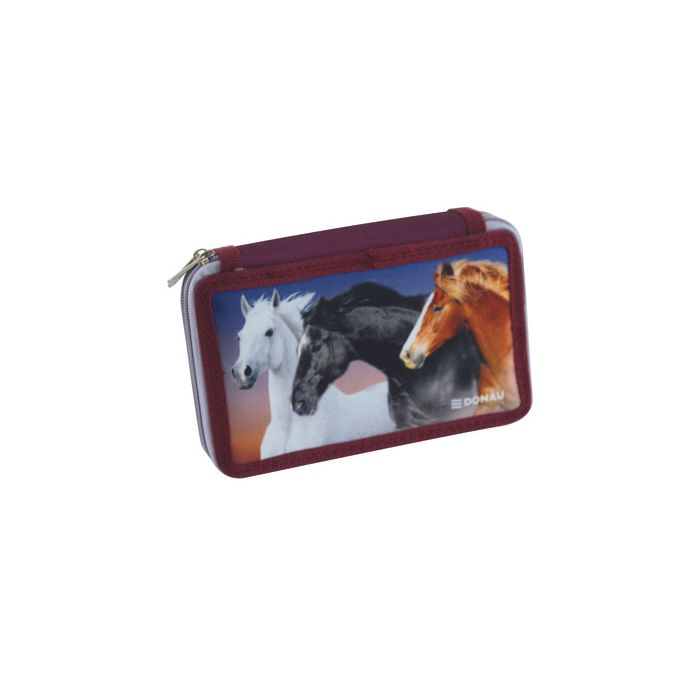 Astuccio a 2 zip Donau fantasie assortite - conf. da 6 pezzi - 6 - 322297 main product photo