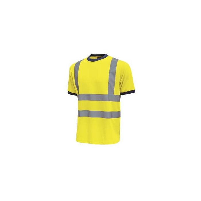 T-Shirt alta visibilità Mist U-Power cotone-poliestere giallo fluo - Taglia L - HL165YF MIST L main product photo