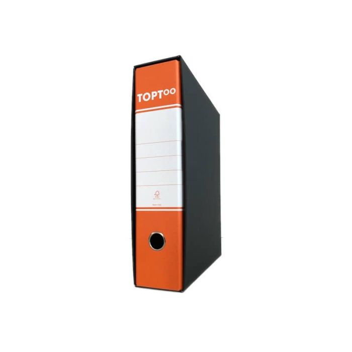 Registratore protocollo TOPToo con custodia dorso 8 cm arancio 23x33 cm - RMP8AR main product photo