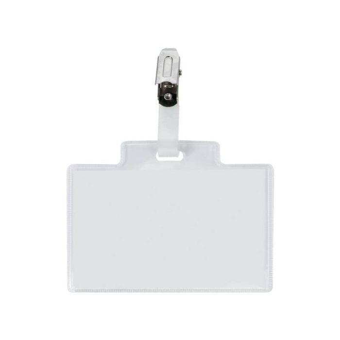Targa portabadge con clip Sei Rota Pass 3M - formato 9,5x6 cm 318007 CF.6 main product photo