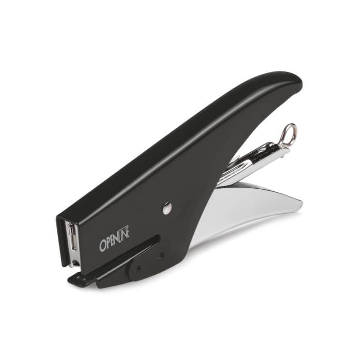 Cucitrice manuale a pinza OPENLINE passo 6 max 18 ff nero 0185N main product photo