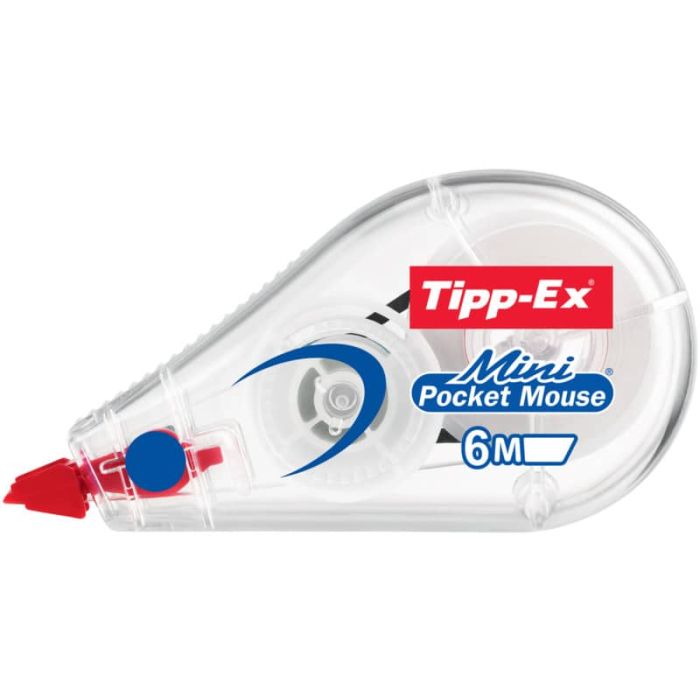 Correttore a nastro TIPP-EX Mini Pocket Mouse 5 mm x 6 m assortiti 932564 main product photo