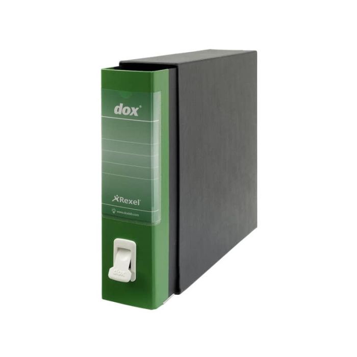 Registratore a leva DOX1 Commerciale 28,5x31,5 cm - dorso 8 cm verde D26114 main product photo