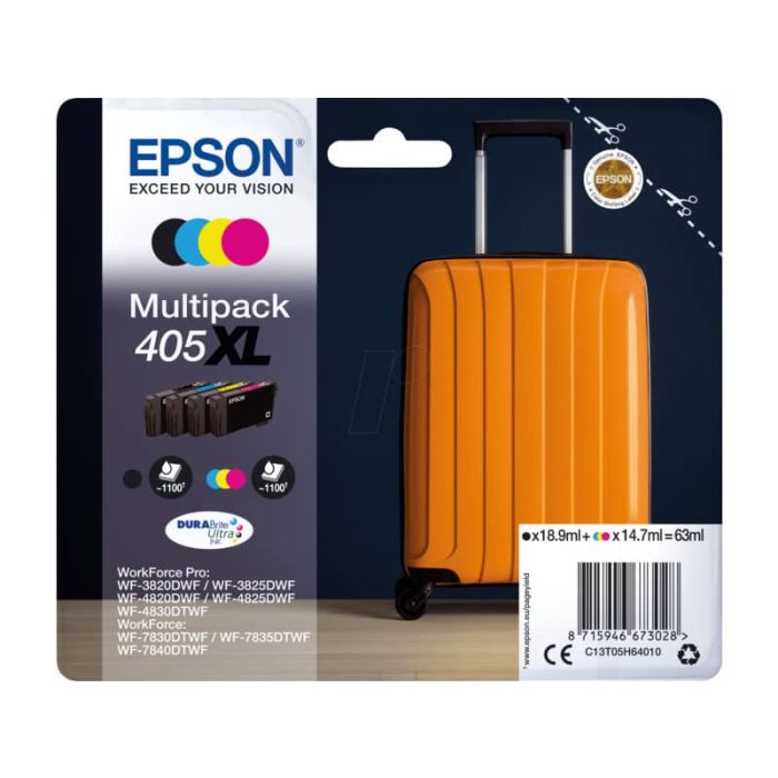 Cartucce Epson confezione Multipack nero+ciano+magenta+giallo C13T05H64010 main product photo