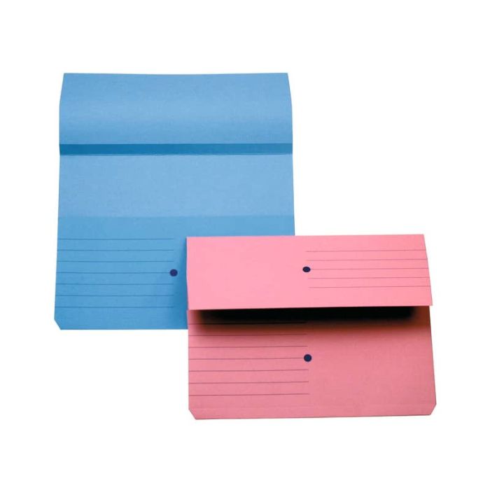 Cartelline con tasca 4Mat A4 in carta woodstock 225 g/m² dorso 3 cm rosa conf. da 10 pezzi - 3240 03 main product photo