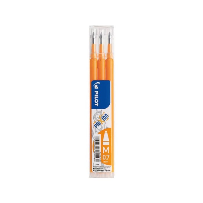 Refill penne a sfera Pilot Frixion Ball e Clicker 0,7 mm pesca Set 3 pezzi - 6848 main product photo