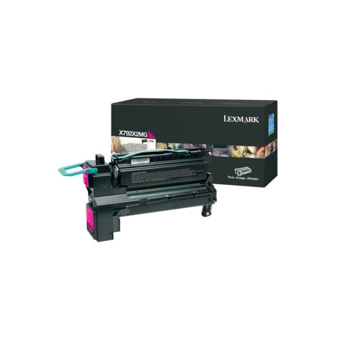 Toner altissima resa return program Lexmark nero E462U11E main product photo