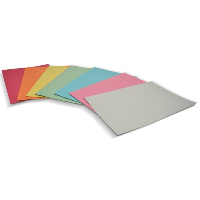 Cartelline a 3 lembi EURO-CART Cartoncino Manilla 25x33 cm gr. 145 g/mq azzurro conf. da 50 pezzi - CM03AZ145 main product photo