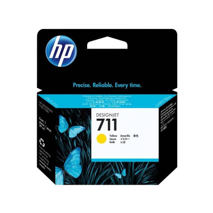 Cartuccia inkjet 711 HP giallo CZ132A main product photo
