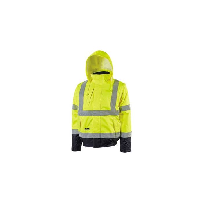 Giubbotto bomber alta visibilità Crafty Yellow Fluo U-Power taglia L HL158YF-L main product photo