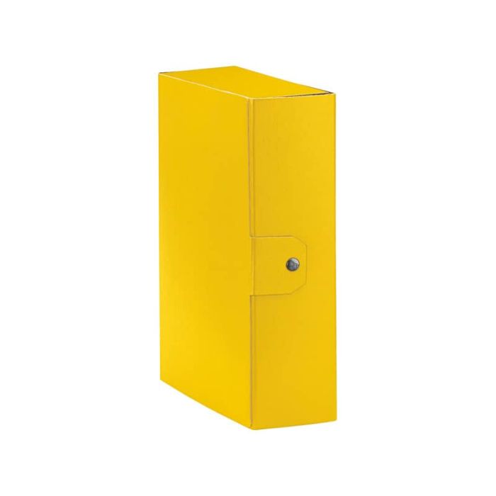 Cartelle portaprogetti Esselte C30 EUROBOX dorso 10 cm presspan biverniciato giallo - 390330090 main product photo