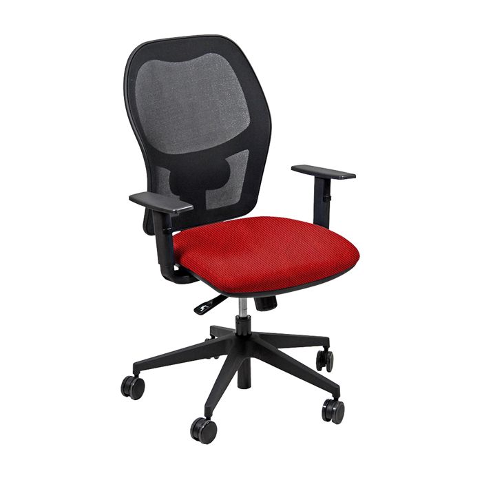 Seduta ergonomica Hubble - tessuto idrorepellente antimacchia - rosso - Unisit main product photo