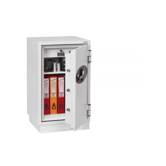 Cassaforte ignifuga Phoenix bianco - Ral 9003 serratura elettronica R3. 84 lt. FS 0442 E main product photo