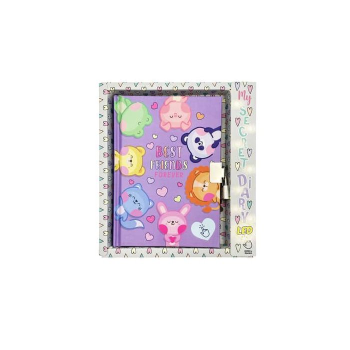 Diario dei segreti Lebez LED 2 soggetti assortiti 81848 main product photo