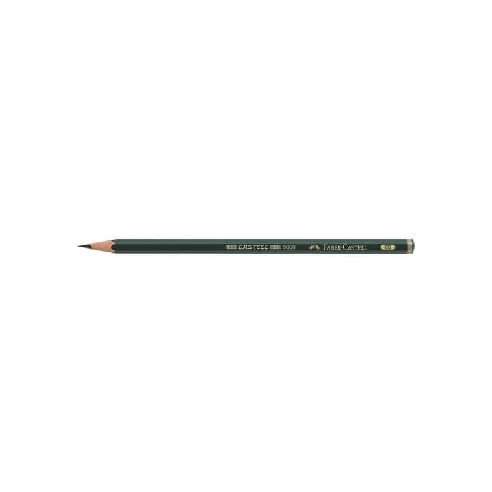 Matita di grafite Faber-Castell CASTELL 9000 8B - 119008 main product photo