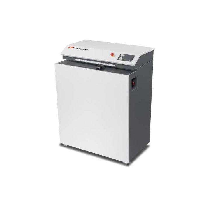 Macchina perfora cartoni HSM Profipack P425 con adattatore per depolverizzatore 400 V - grigio chiaro/ferro - 1533054 main product photo