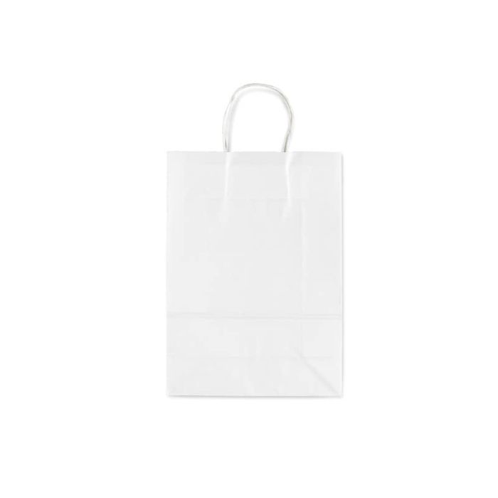Sacchetti da regalo Rex-Sadoch Allegra tinta unita 16x8x21 cm bianco conf. da 25 - SDS16BIA main product photo