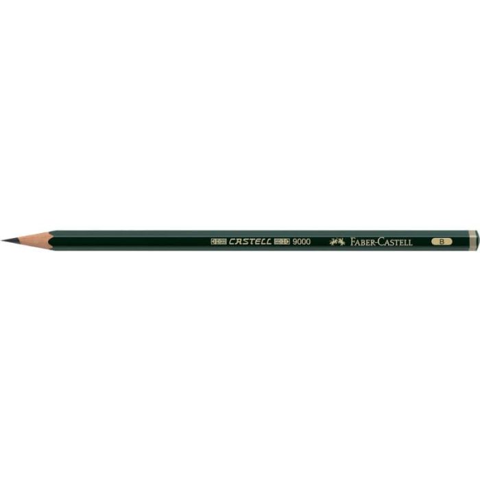 Matita di grafite Faber-Castell CASTELL 9000 B 119001 main product photo