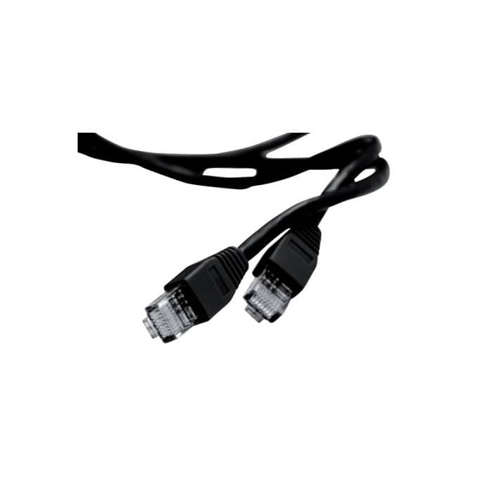 Cavo di rete RJ45 Maschio/Maschio Mediarange UTP CAT6 nero 3 m MRCS116 main product photo