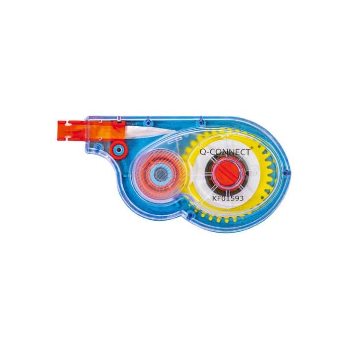 Correttore a nastro Q-Connect monouso a stesura laterale 5 mm x 8 m KF01593 main product photo