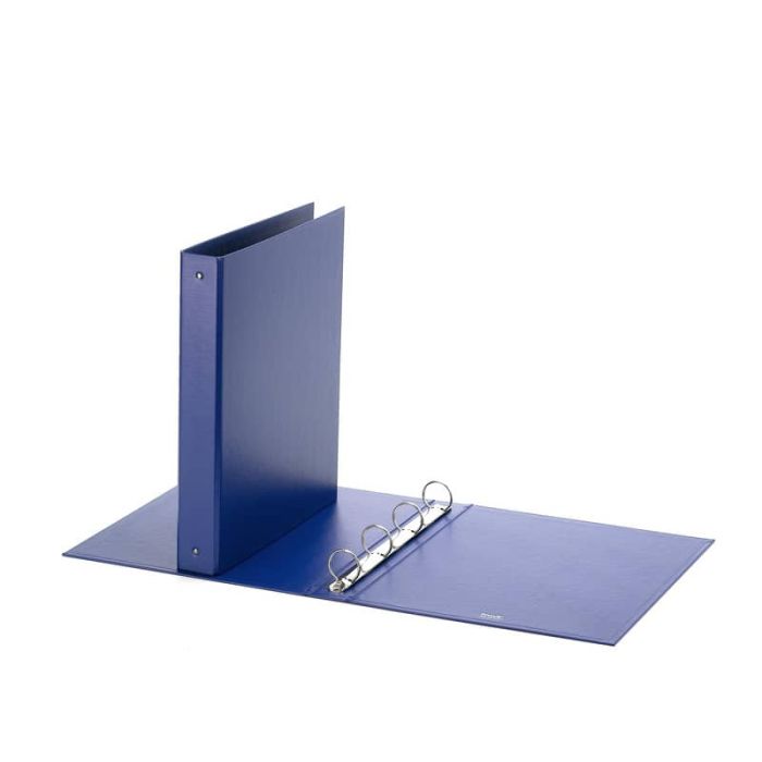 Raccoglitore FAVORIT Europa 22x30 cm 4 anelli tondi Ø 30 mm - dorso 4 cm blu 400051116 main product photo