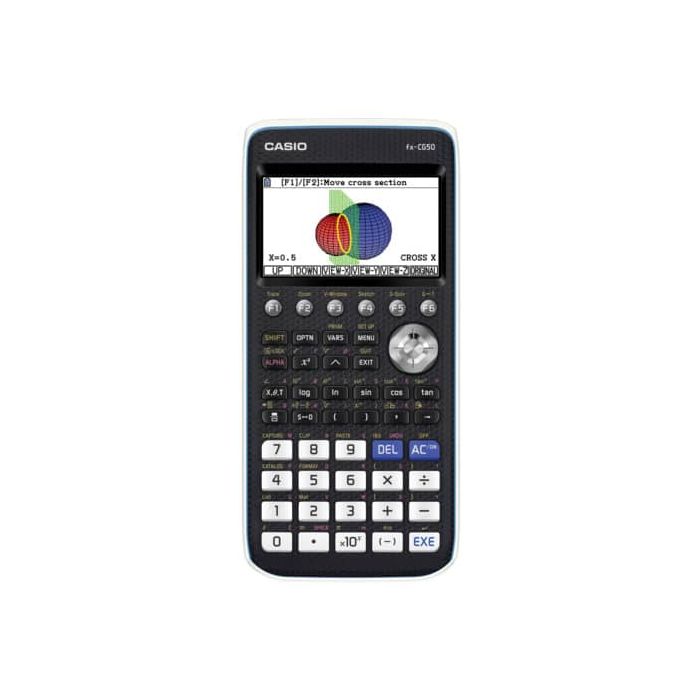 Calcolatrice grafica CASIO FX-CG50 senza CAS con oltre 65.000 colori. Ammessa alla Maturità. Nera - FX-CG50 main product photo