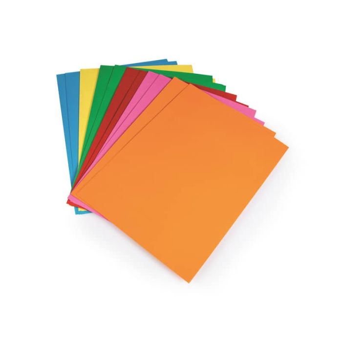 Cartellina a 3 lembi Brefiocart Color 24,5x35 cm cellulosa 200 g/m² arancio Conf. 25 pezzi - 0205511.AR main product photo