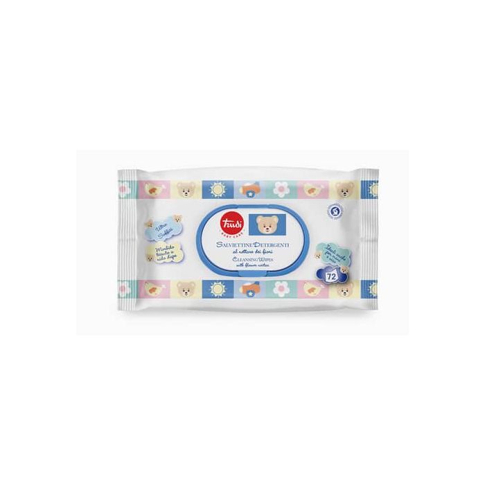 Salviettina umidificata per bambini flow pack Trudi conf. 72 pezzi - 00429.1 main product photo
