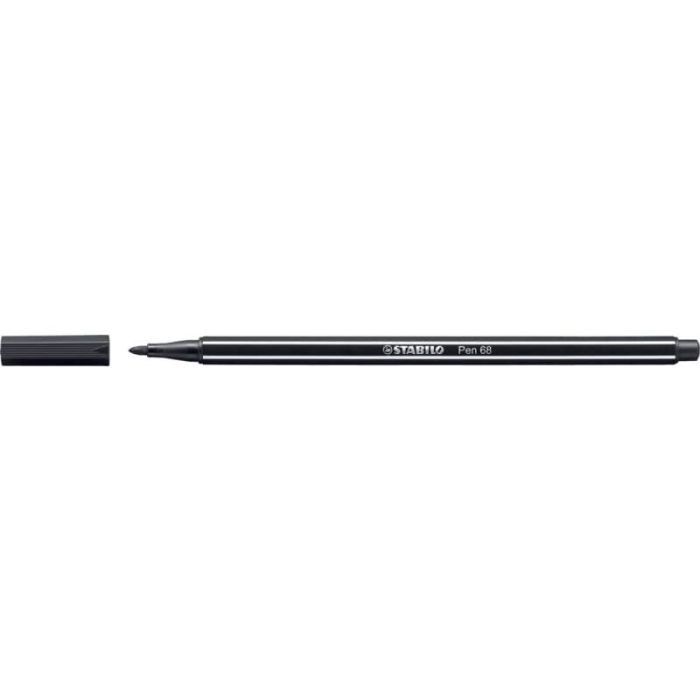 Pennarello Stabilo Pen 68 1 mm nero - 68/46 main product photo