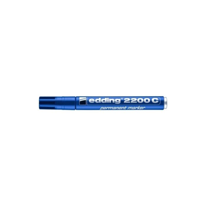 Marcatore permanente edding 2200 C punta scalpello 1-5 mm blu 4-2200C003 main product photo