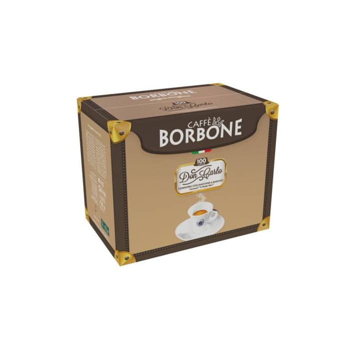 Capsule compatibili Don Carlo 100 pz Caffe Borbone qualità Blu AMSBLU100NDONCARLO main product photo