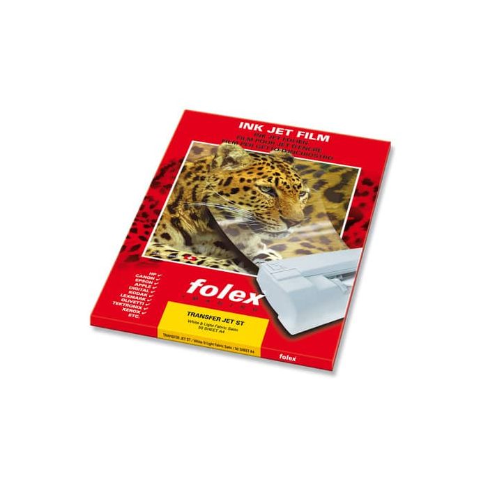 Carta speciale patinata Folex Transfer Jet ST finitura opaca A4 Conf. 50 pezzi - 04100.000.44100 main product photo