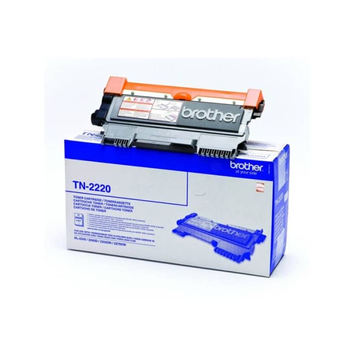 Toner alta resa 2200 Brother nero TN-2220 main product photo