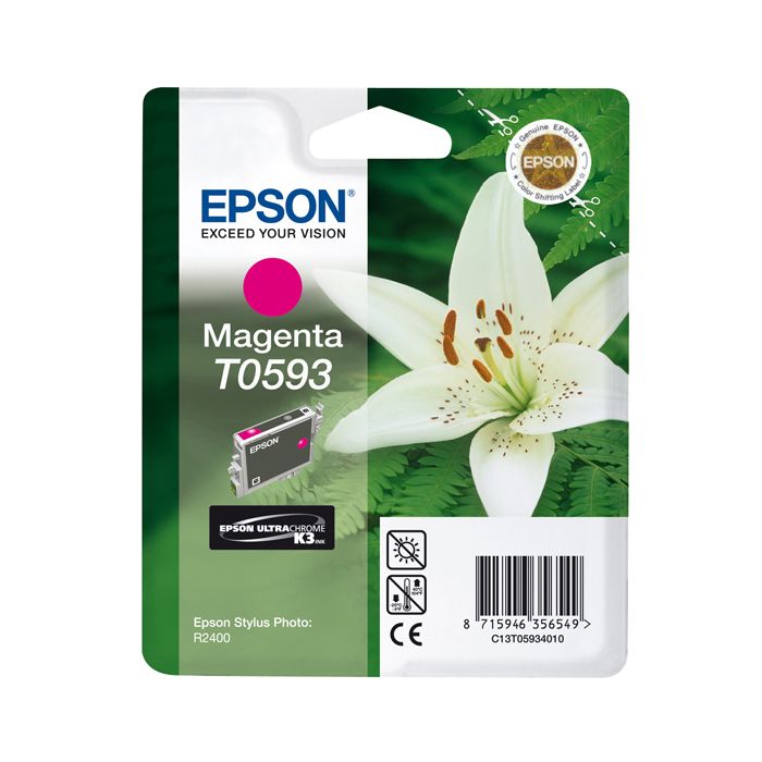 EPSON CARTUCCIA MAGENTA STYLUS PHOTO R2400 BLISTER main product photo
