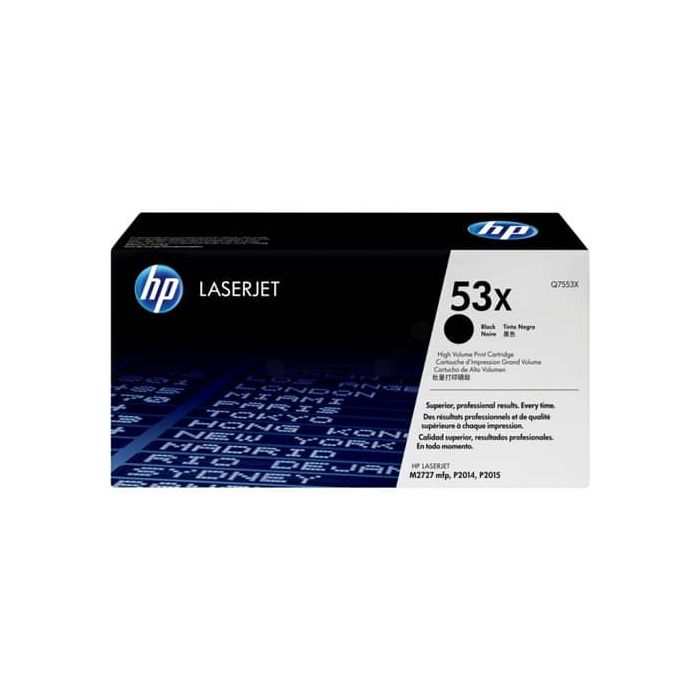 Toner alta capacità 53X HP nero Q7553X (OUTLET) main product photo