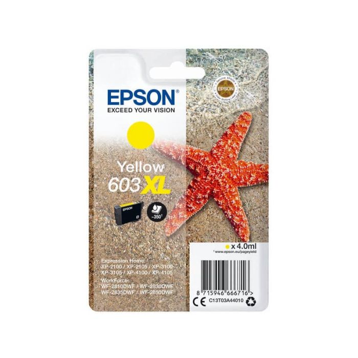Cartuccia Epson giallo C13T03A44010 main product photo