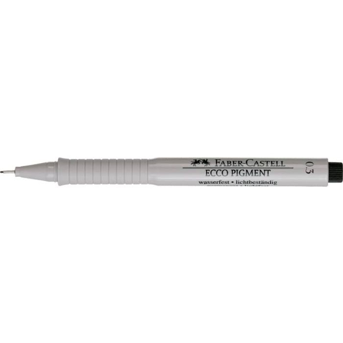 Penna punta in fibra Faber-Castell Ecco Pigment 0,3 mm 166399 main product photo