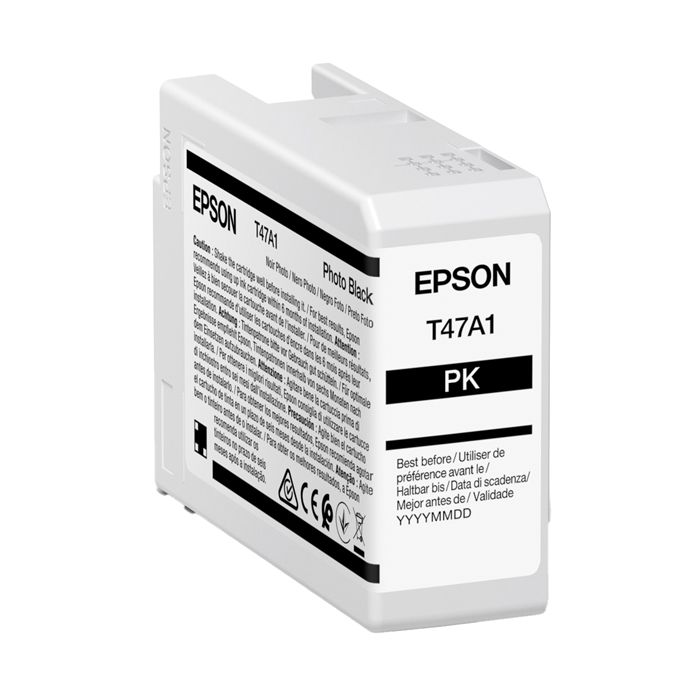 EPSON SINGLEPACK PHOTO BLACK T47A1 50 ML main product photo