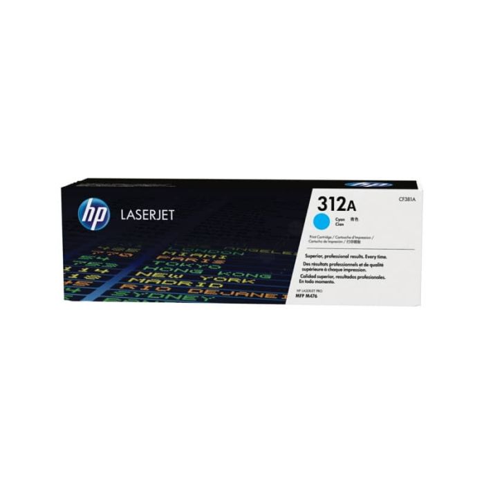 Toner 312A HP ciano CF381A main product photo