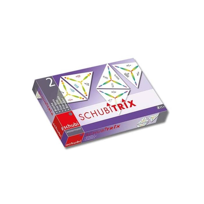 Gioco in carte Shcubitrix Domino per imparare le frazioni 23957 main product photo