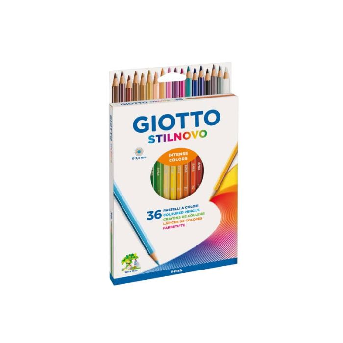 Matite colorate GIOTTO Stilnovo assortiti Astuccio da 36 - 25670000 main product photo
